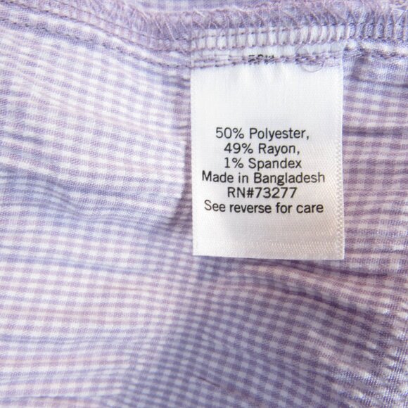 SO Mini Skirt Ruffle Hem Juniors Size Small Purple Gin Side Zipper Closure - Picture 5 of 9